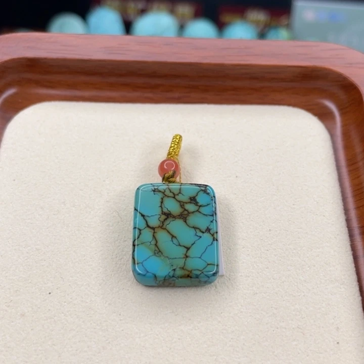 未镶嵌绿松石挂件