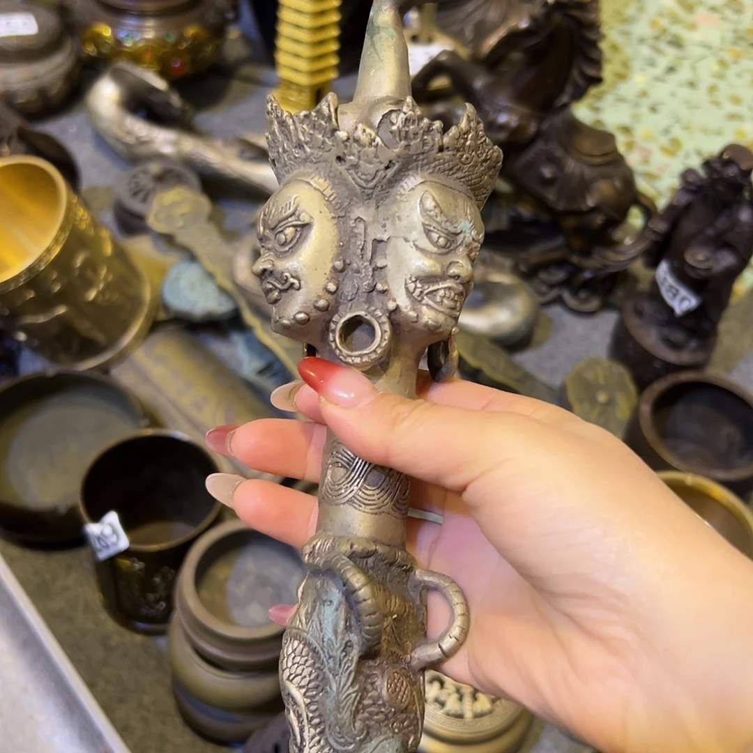 黄铜摆件，文房摆件