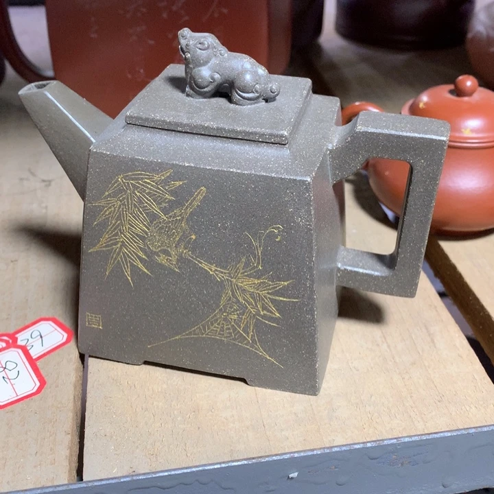 紫砂茶壶原矿手工46