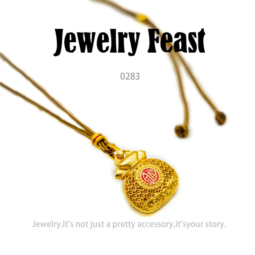 镀K金 Jewelry Feast  项链~0283（50cm）