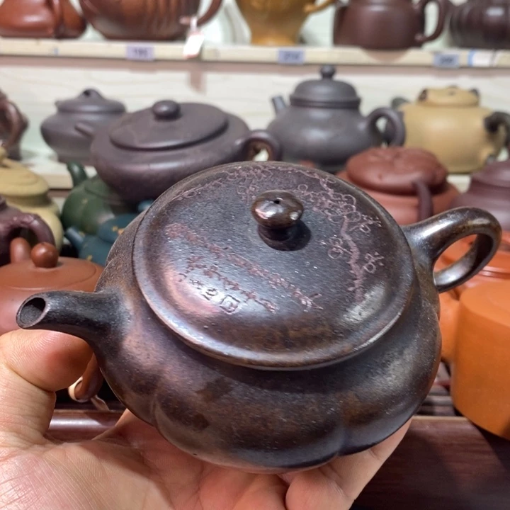 茶壶紫砂精工制作
