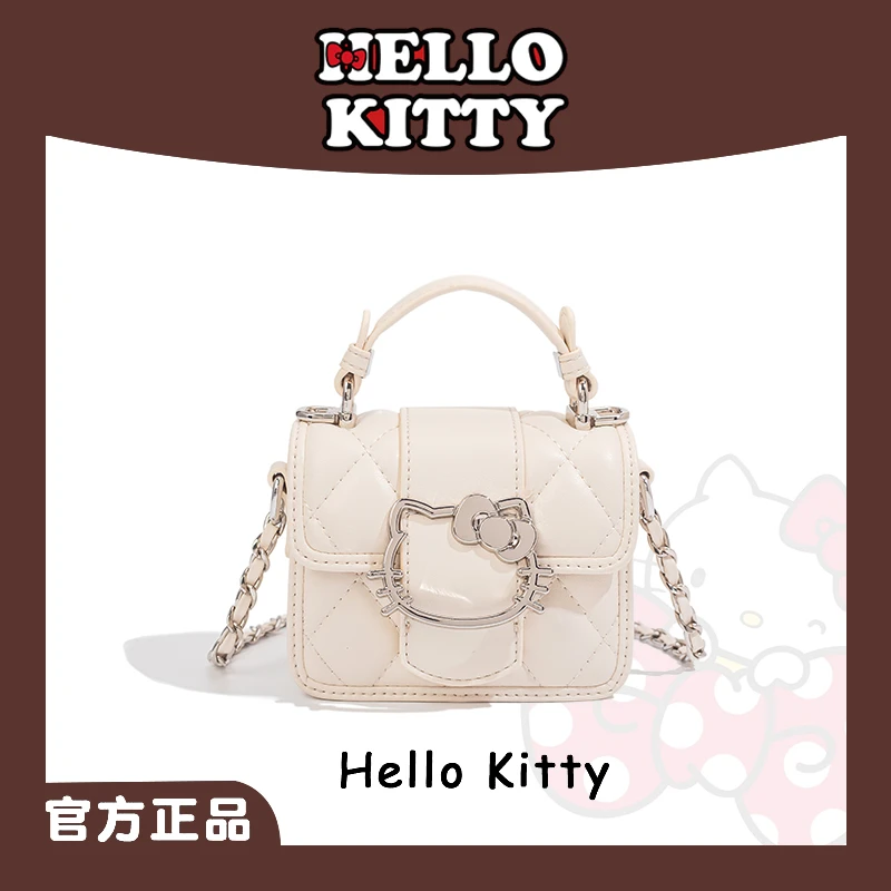 Mesuca/麦斯卡HELLO KITTY/凯蒂猫单肩斜挎包小方包女贝壳小香风