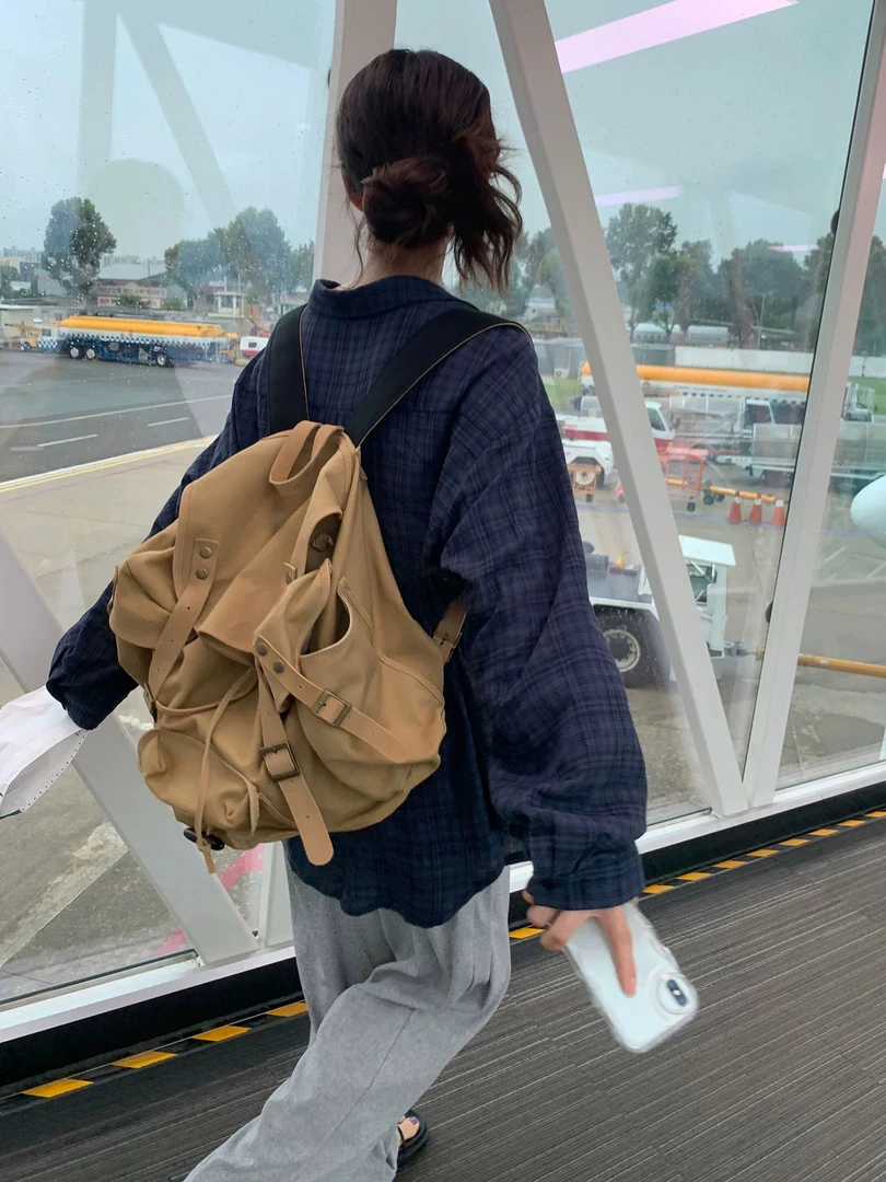 【孚宇】新款韩国蓝色格子防晒衬衫时尚休闲百搭