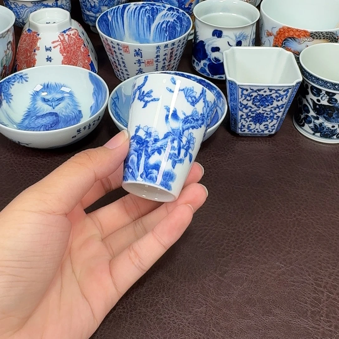 现代景德镇陶瓷杯