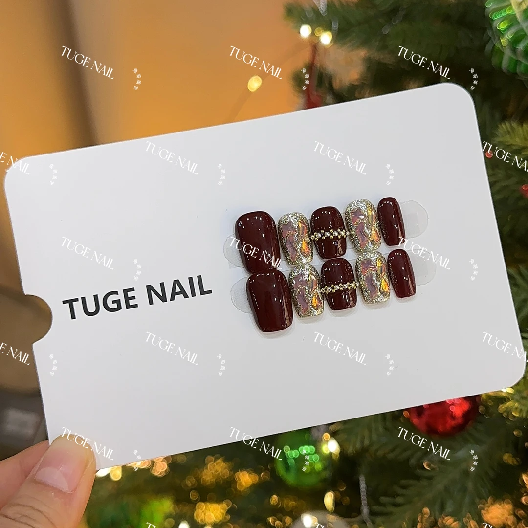 TugeNail “气质红” 秋冬爆款美甲 清仓非品质问题 NO退NO换TGT121