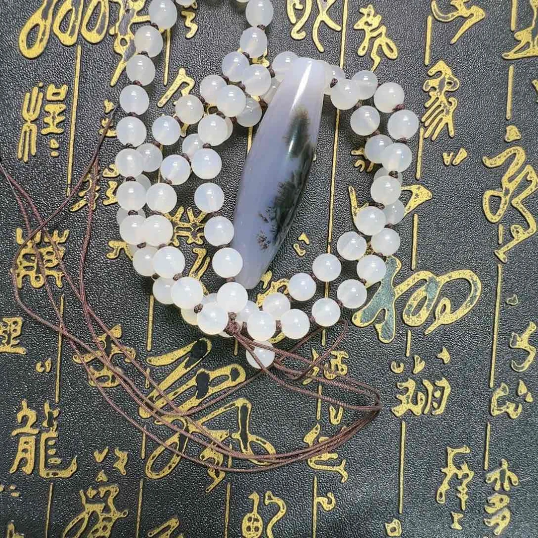 玛瑙/玉髓项链未镶嵌装****哒