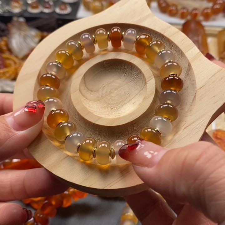 玛瑙/玉髓手串未镶嵌