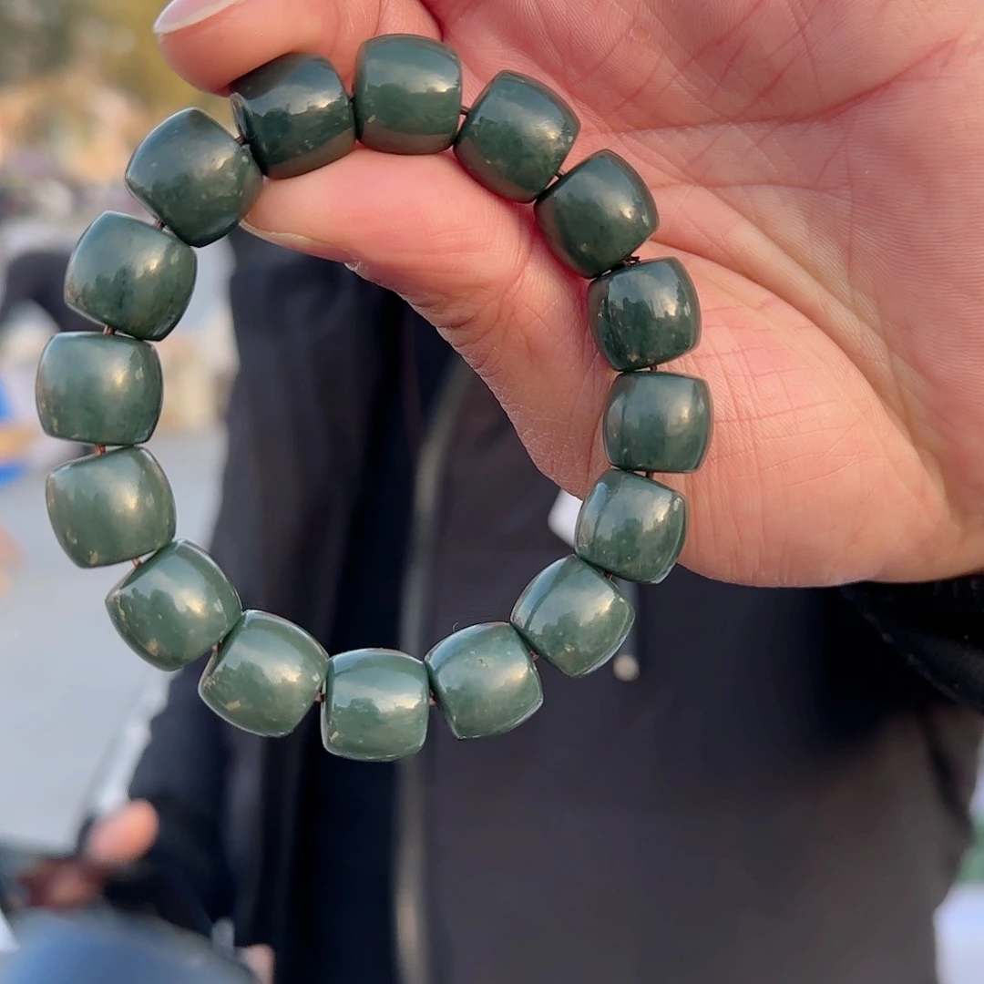 和田玉手链未镶嵌