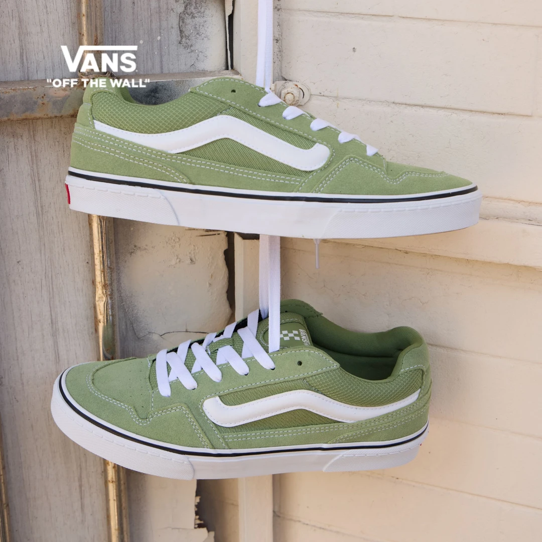 Vans范斯Caldrone浅橄榄绿时尚潮流运动男鞋板鞋CSPEMZ