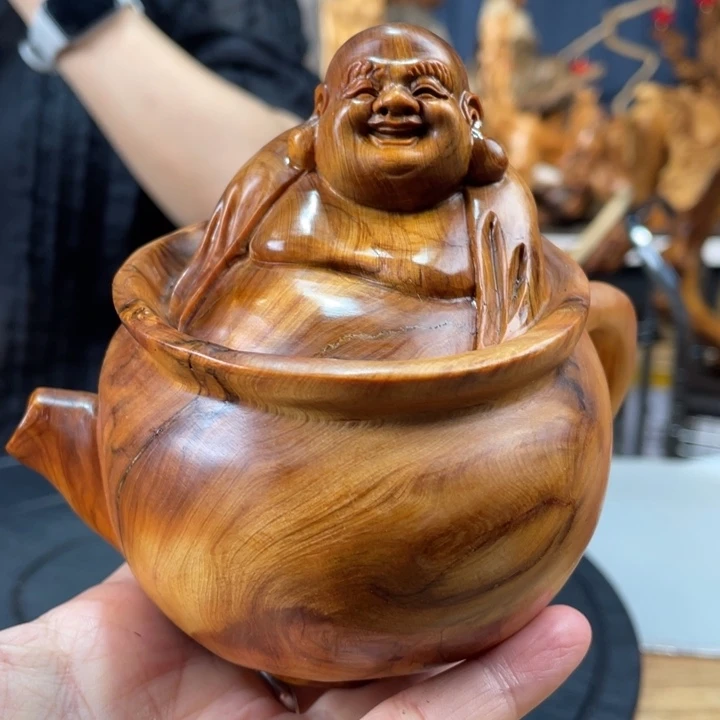 柏木（崖柏）手把件