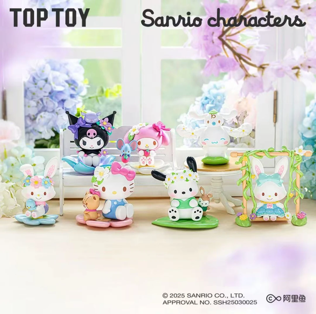 TOP TOYSanrio characters花意系列手办盲盒