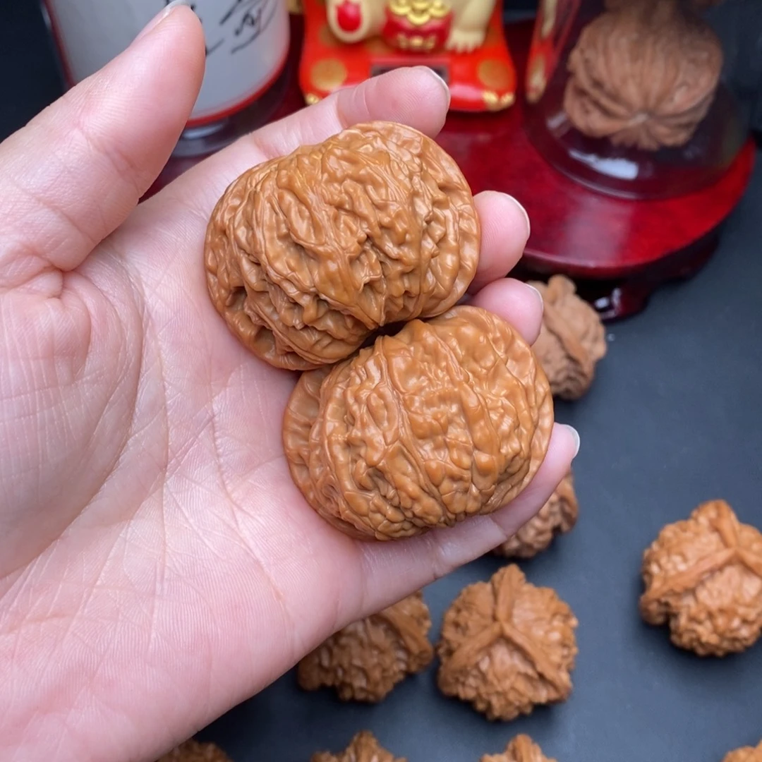 文玩核桃磨盘45全品打底