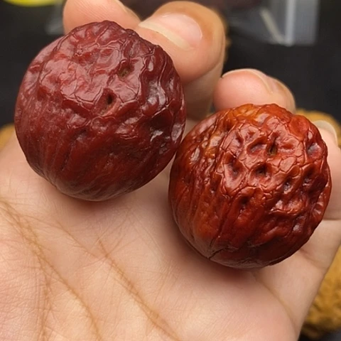 文玩核桃把件36尺疙瘩