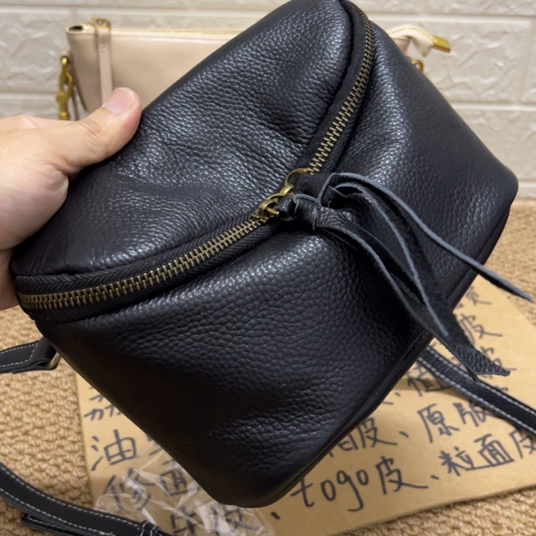 【闪购商品】头层牛皮黑色