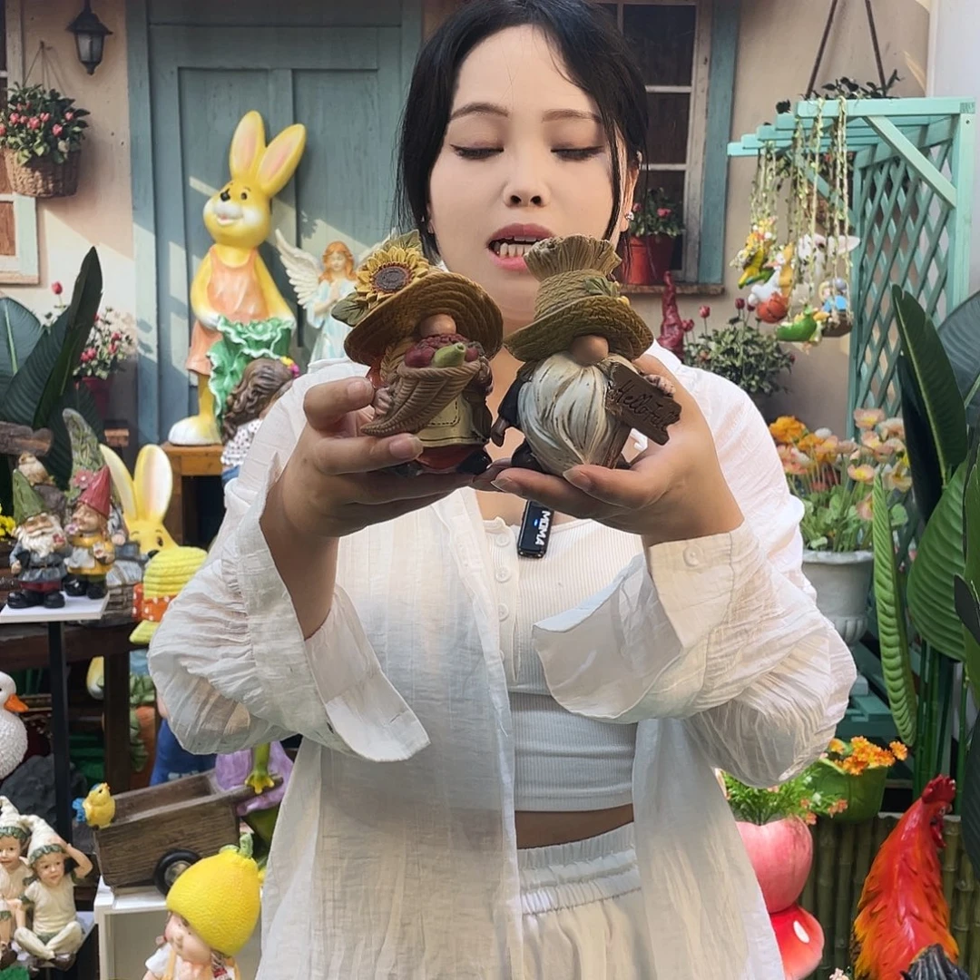 摆件花园摆件红红火火