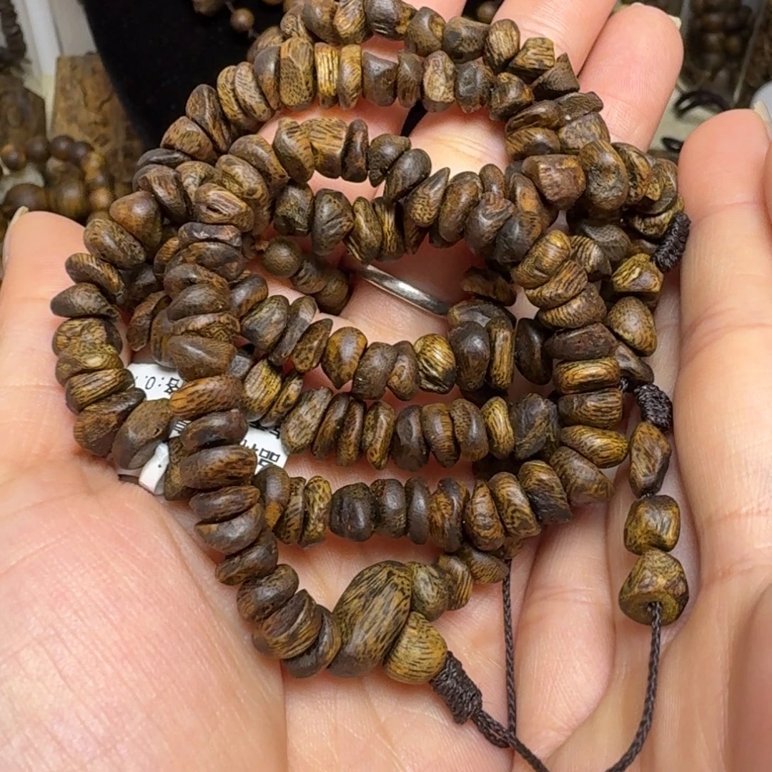 沉香手串碎银乌身卡7-23克多样性发货一条