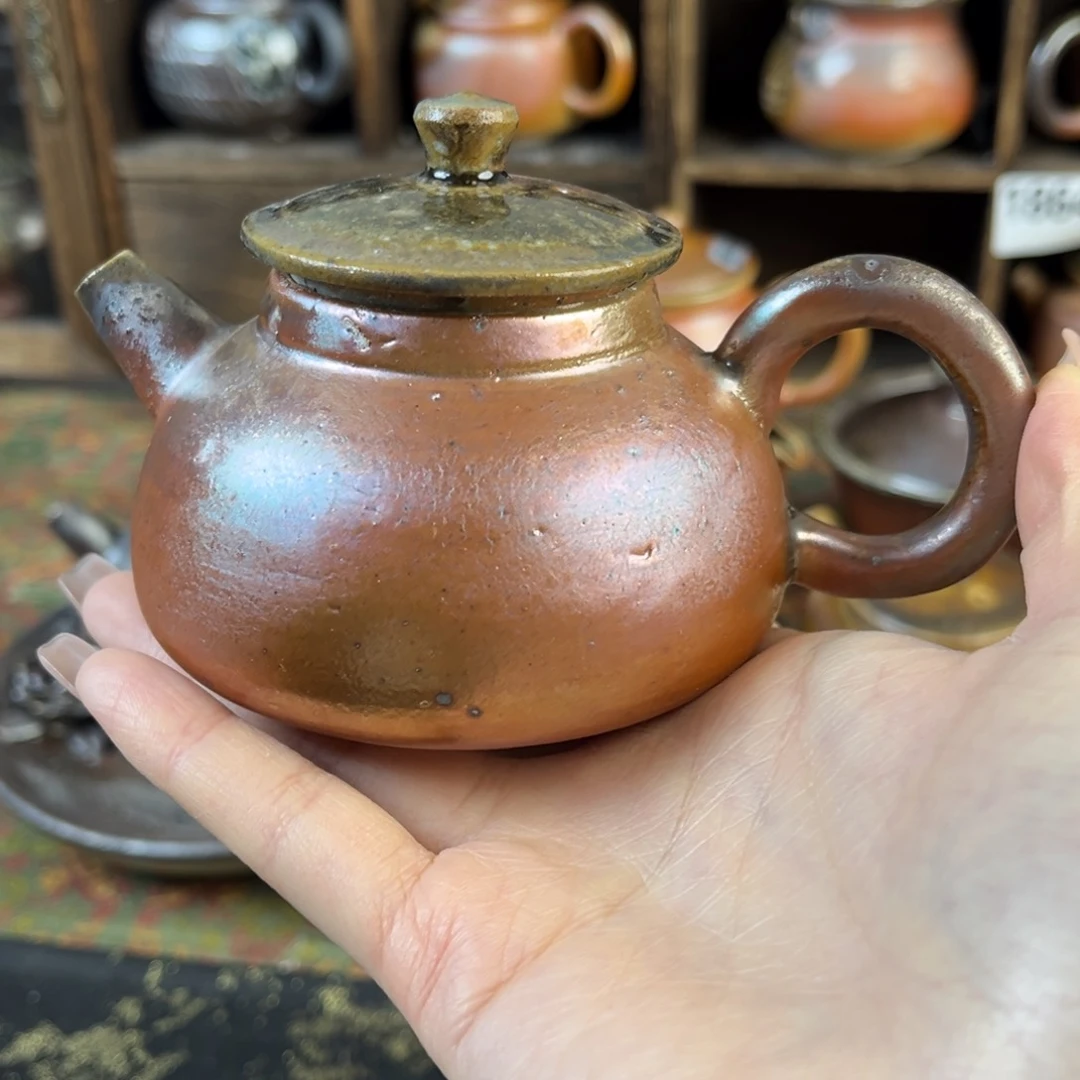 杯柴烧茶器细陶泥