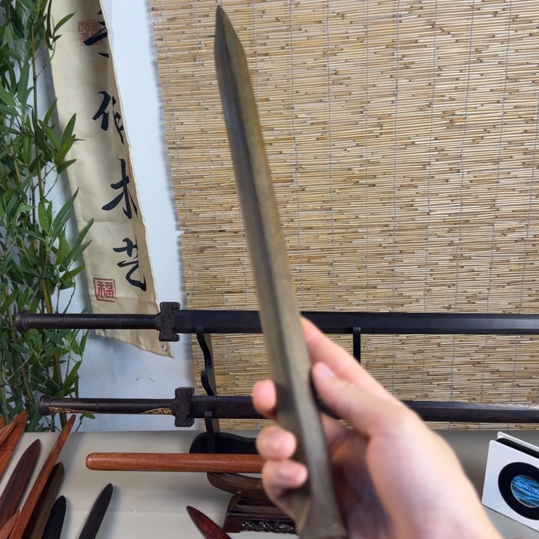 维腊木（绿檀）绿檀木秀气小宝剑
