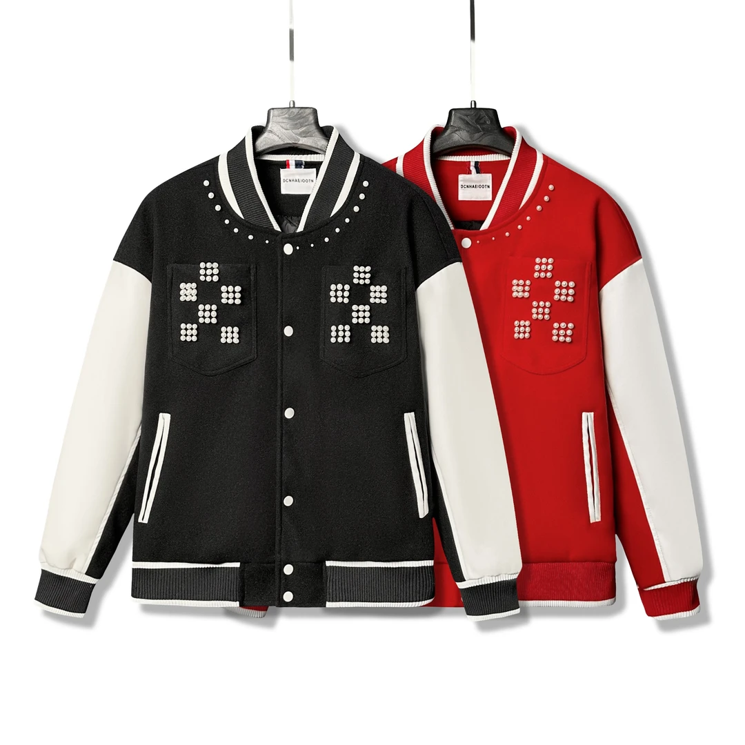 【威】8820新款上新男女同款潮流棒球外套