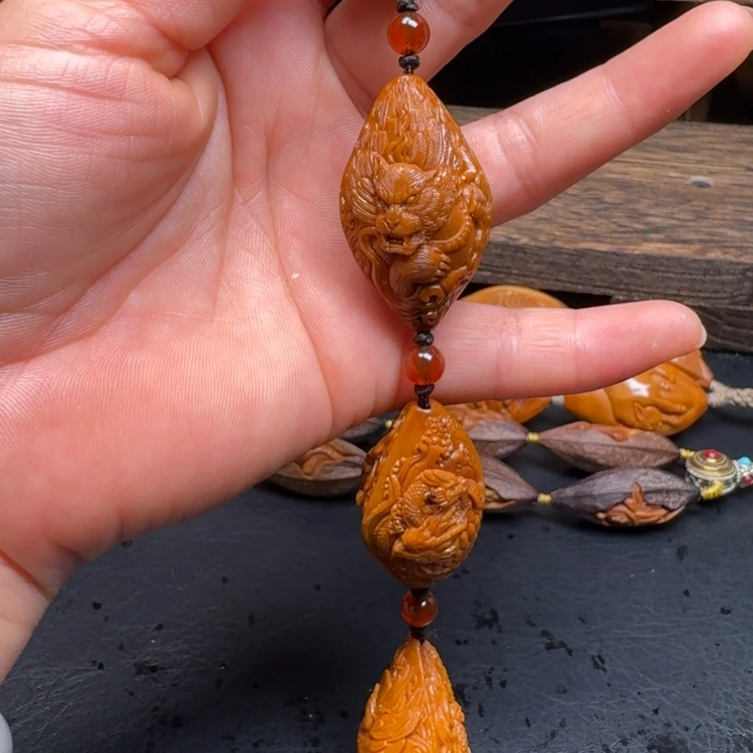 魑***魉橄榄核手串/手链四大天王