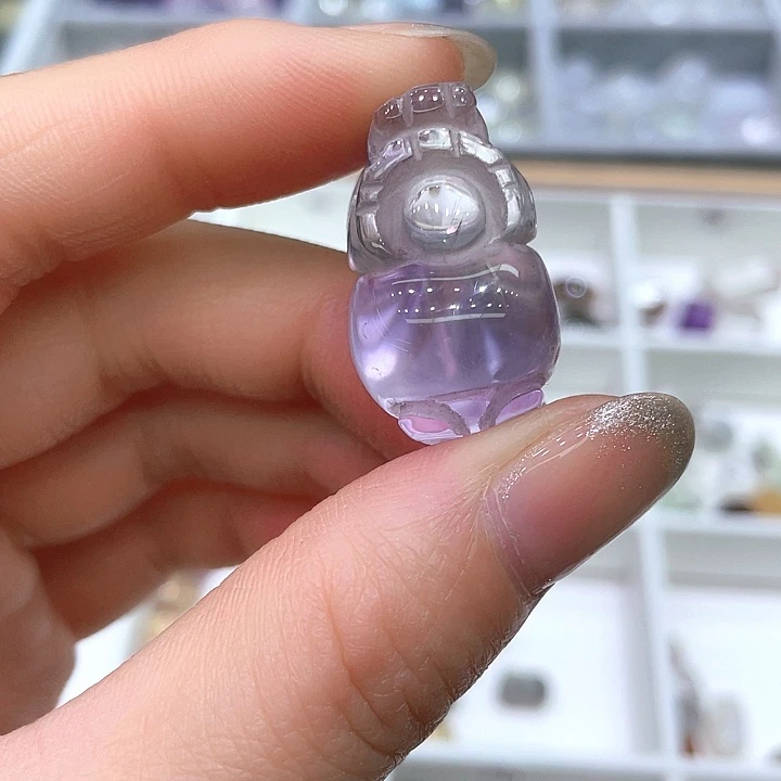 未镶嵌珠宝半成品紫晶3116