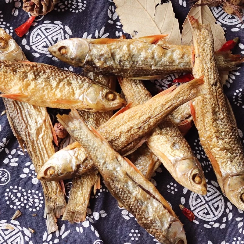 湘西农家自制小桃鱼