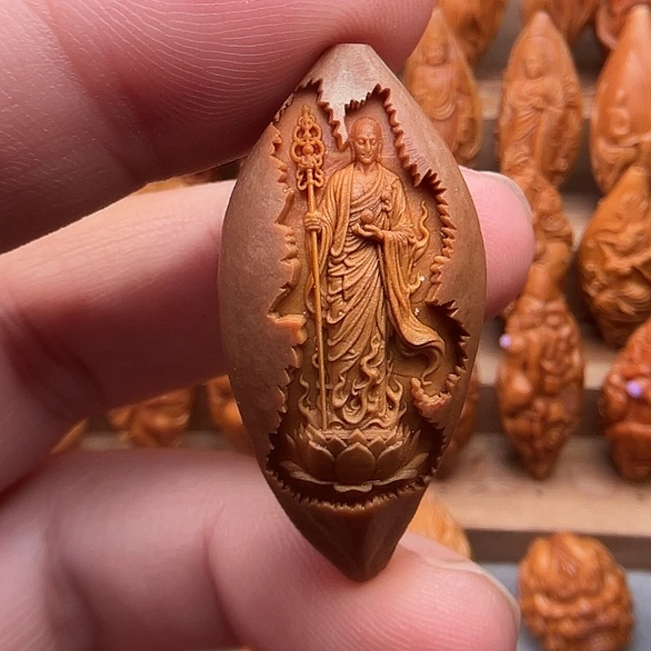 橄榄核吊坠20地藏王