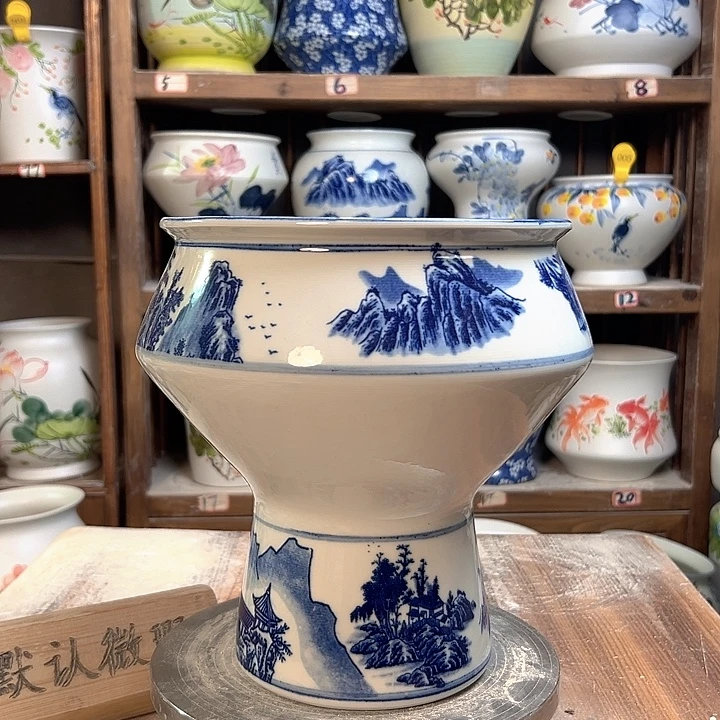 陶高脚上水新款新款陶瓷