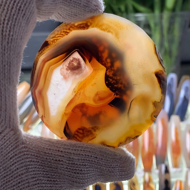 未镶嵌颈饰玛瑙/玉髓98有瑕