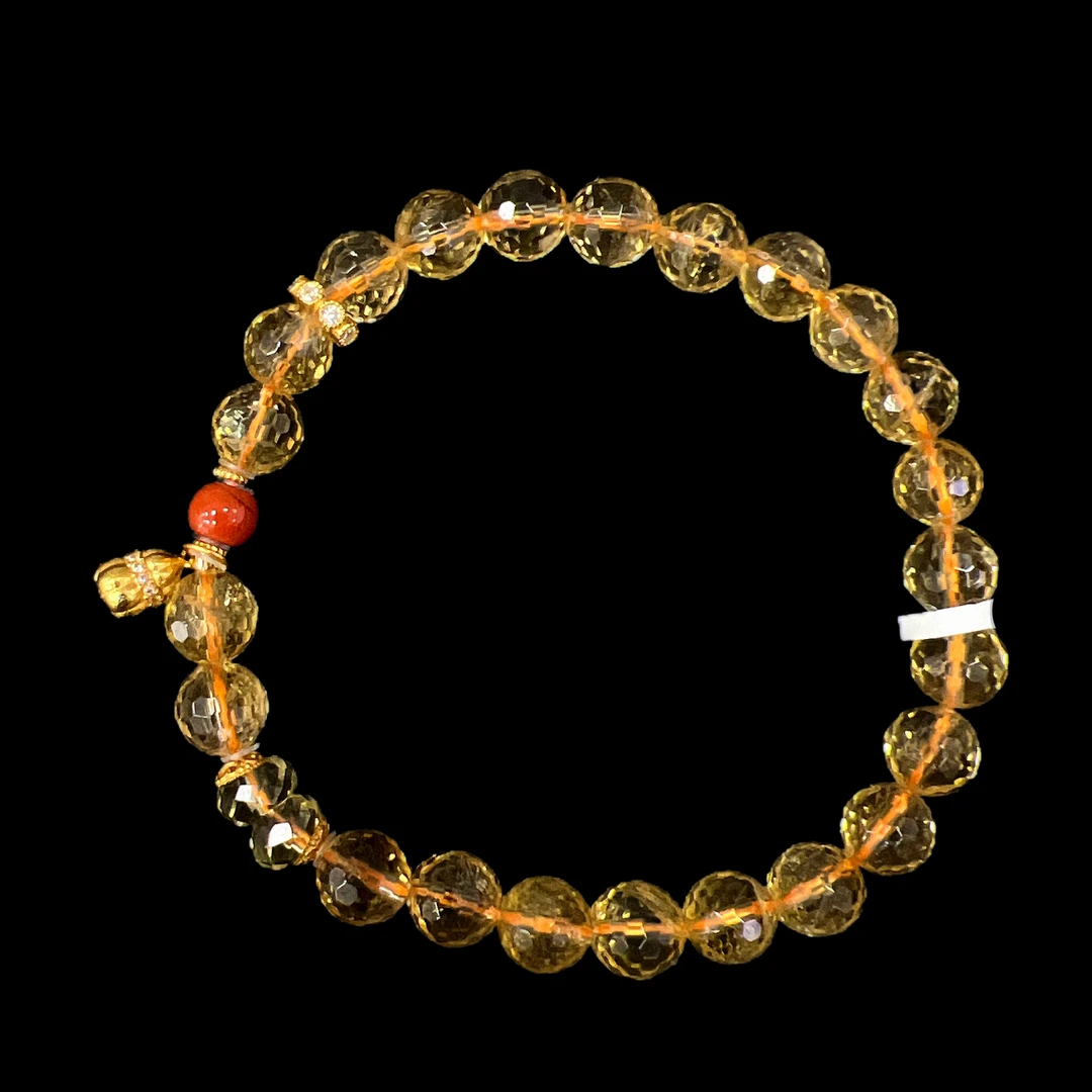 2043-黄水晶手串多样性发一