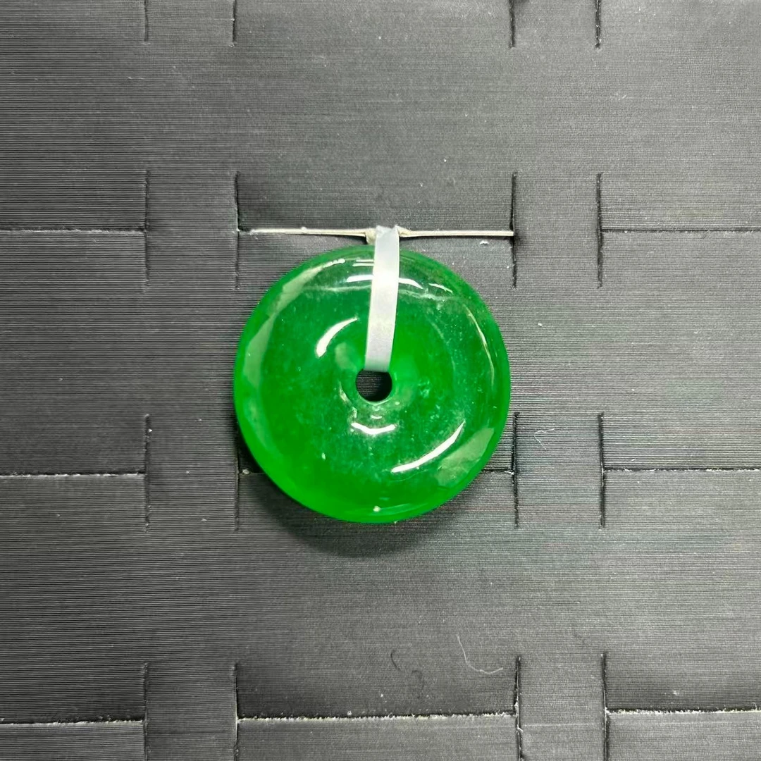 手链 绿翠色平安扣吊坠饰品