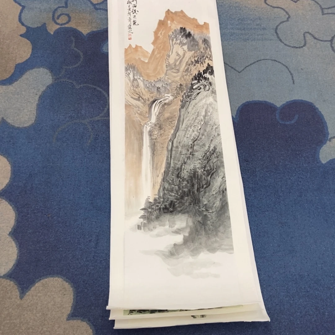 国画墨鱼精品墨鱼精品