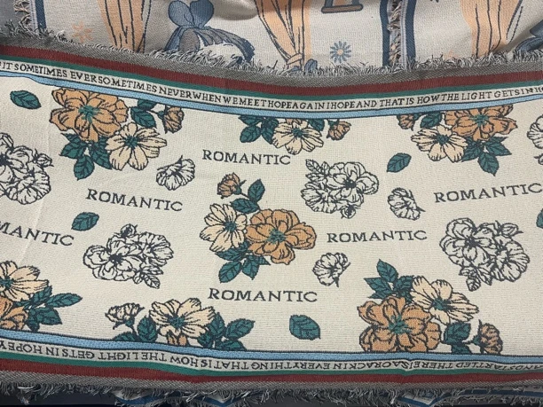 微瑕【山茶花】90*220不退不换