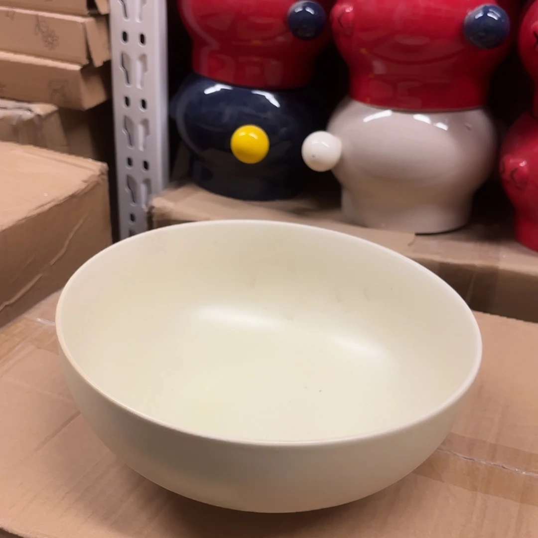 瓷九寸哑光釉面超大汤盆