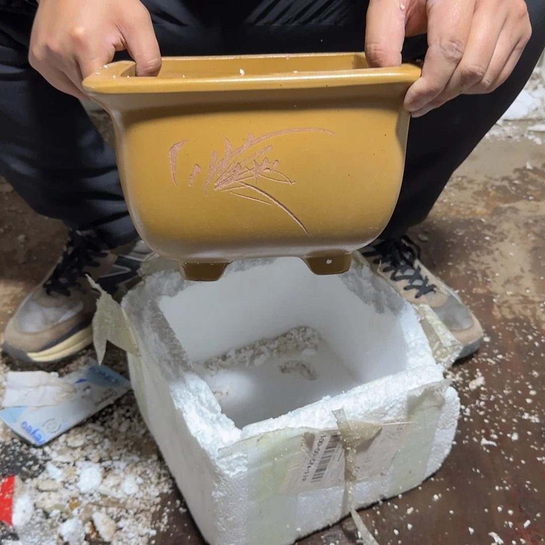 紫砂花盆口径18.13口径