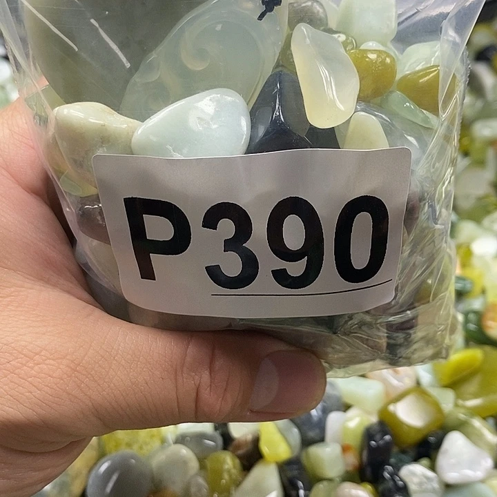 岫玉未镶嵌鱼缸石