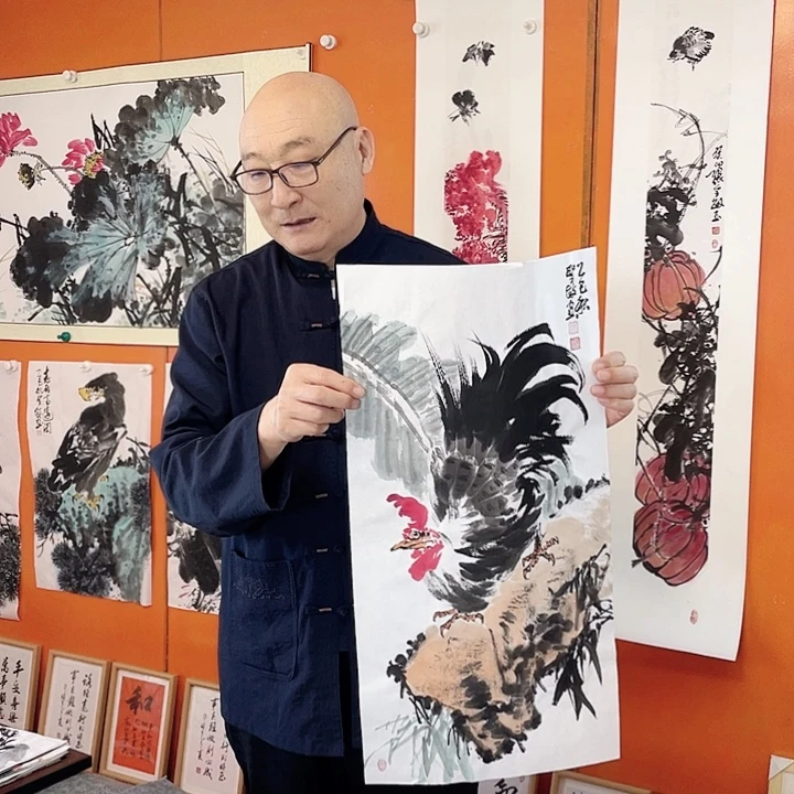 国画张圣敏先生纯手绘作品