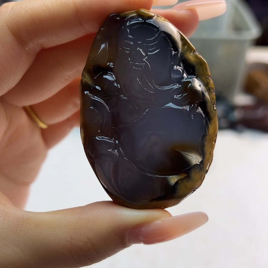 玛瑙/玉髓未镶嵌项链