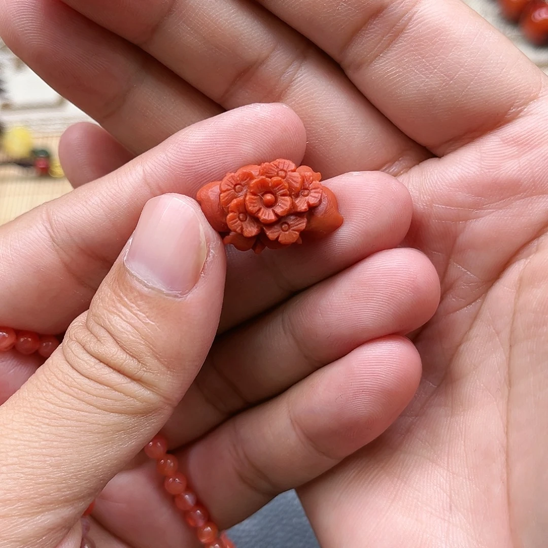 琳***目南红玛瑙未镶嵌手链南红