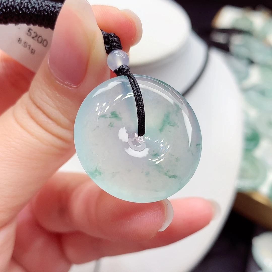 颈饰未镶嵌翡翠翡翠106，25.7/5.4