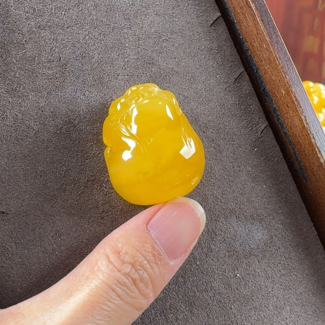 蜜蜡未镶嵌毛衣链