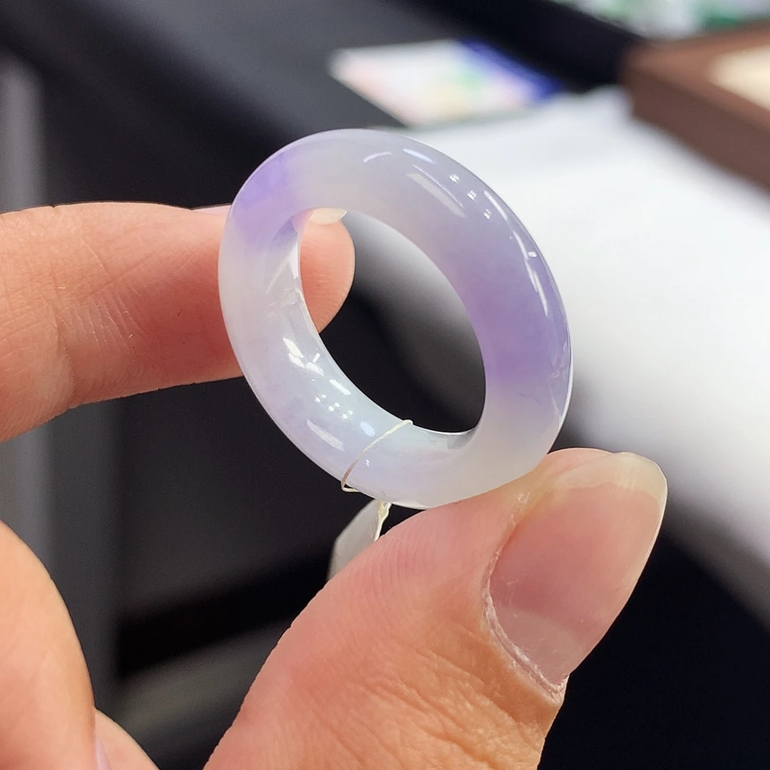 翡翠未镶嵌戒指14号