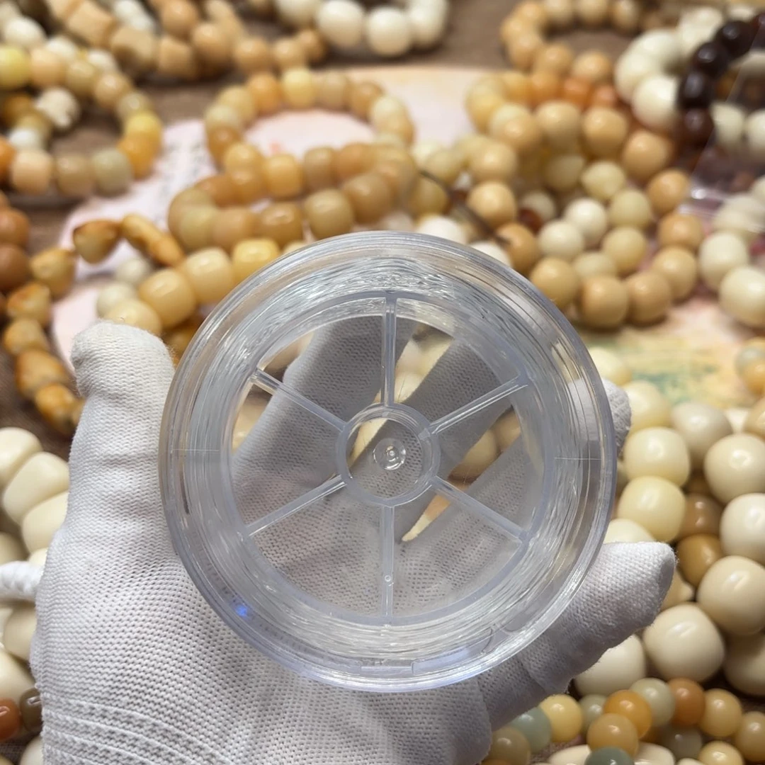 菩提根/象牙果吊坠1.0水晶弹力绳随单