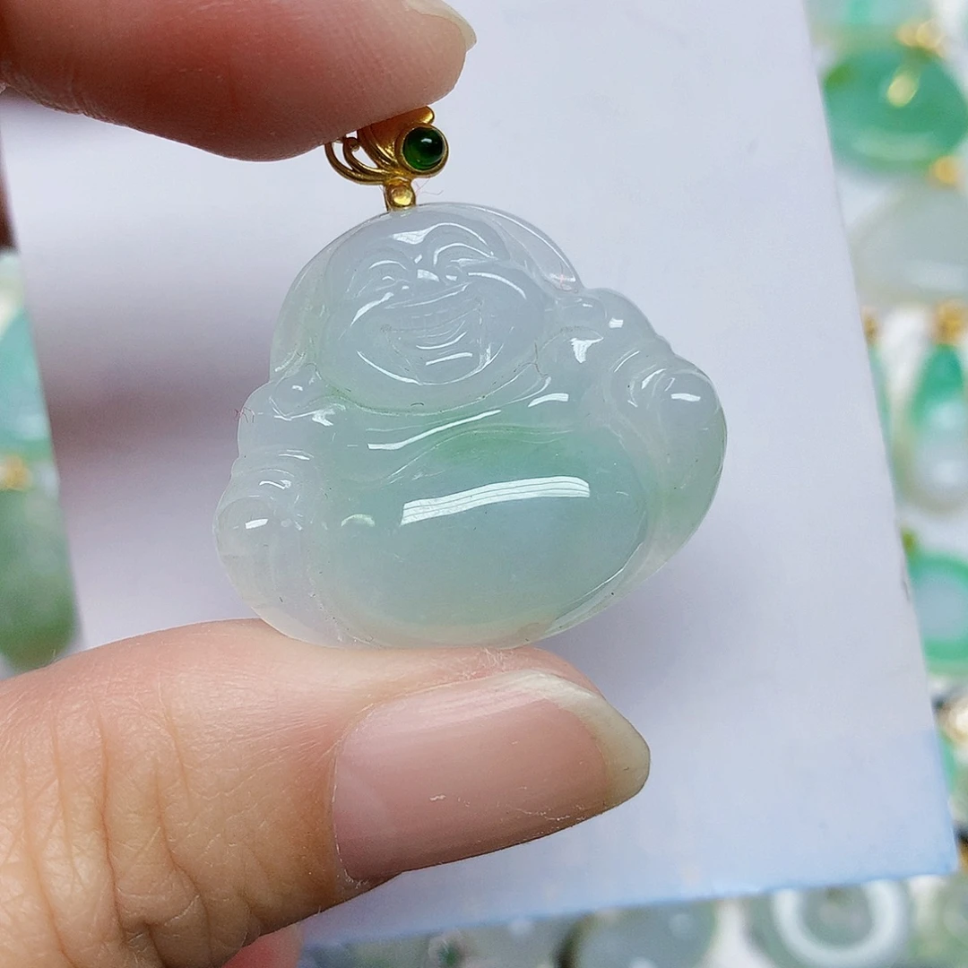 翡翠未镶嵌颈饰466788