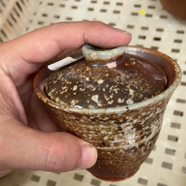 柴烧杯子宝瓶大放漏