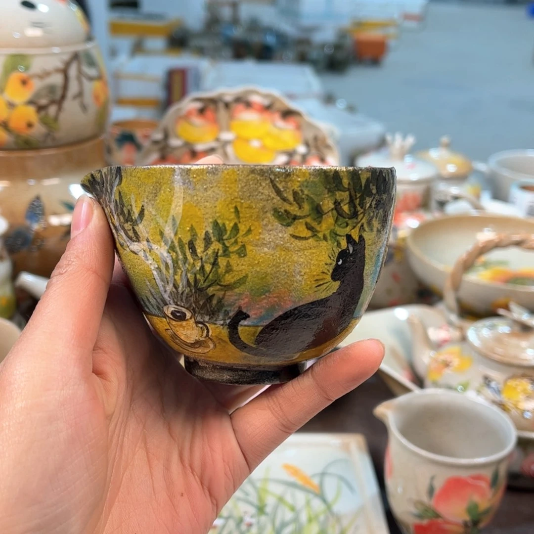 景德镇陶瓷手工杯