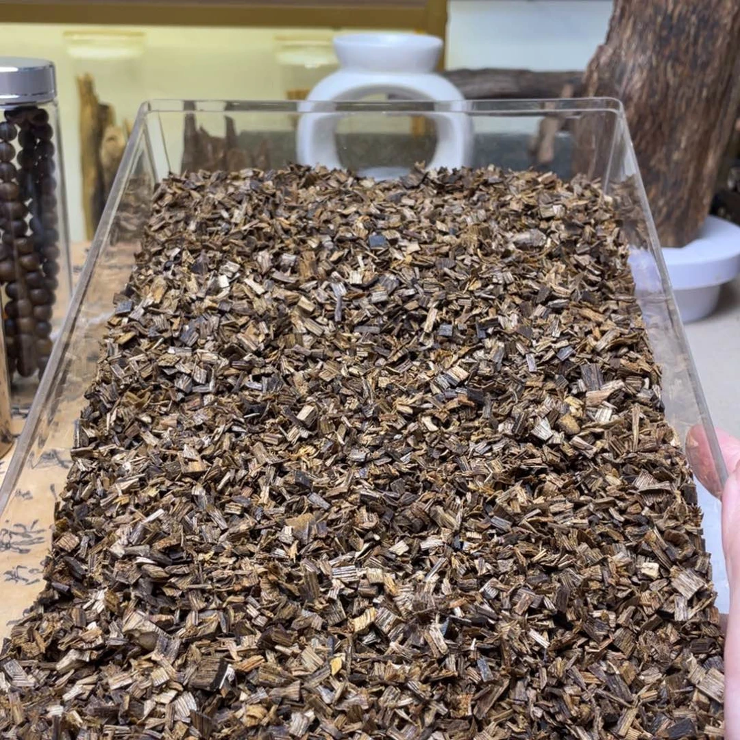 香料海南乌身沉香碎料50克