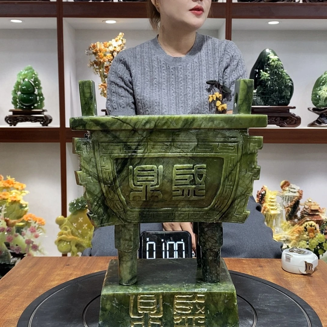 用***）玉山水摆件 玄关摆件