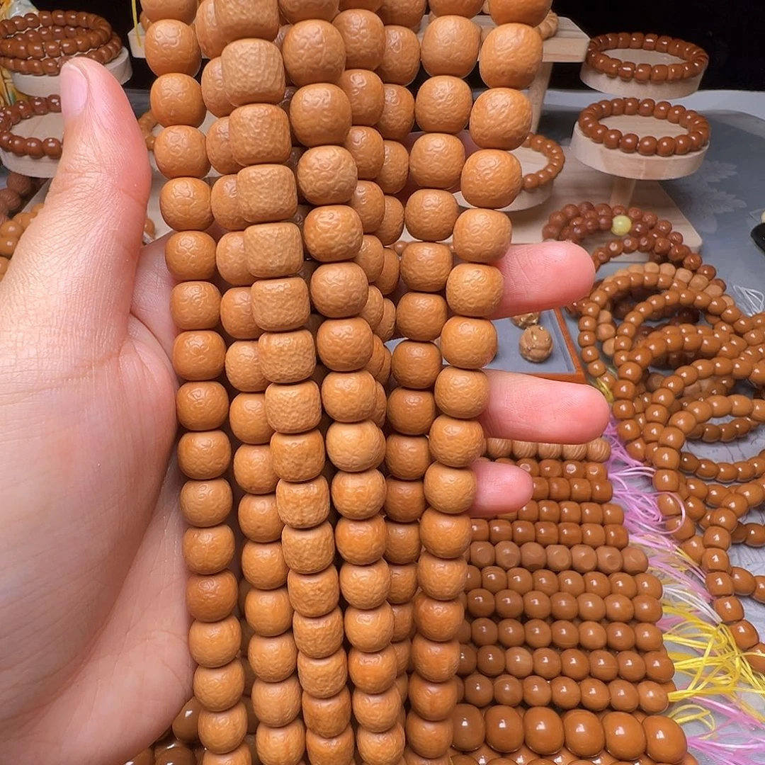 猴头核桃手串微瑕波澜不惊