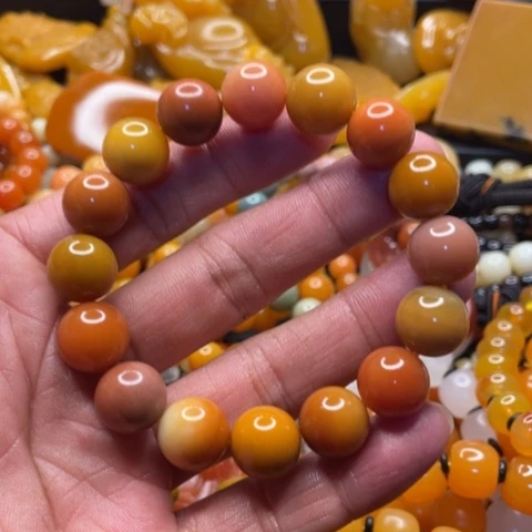 石英质玉手链合金其*